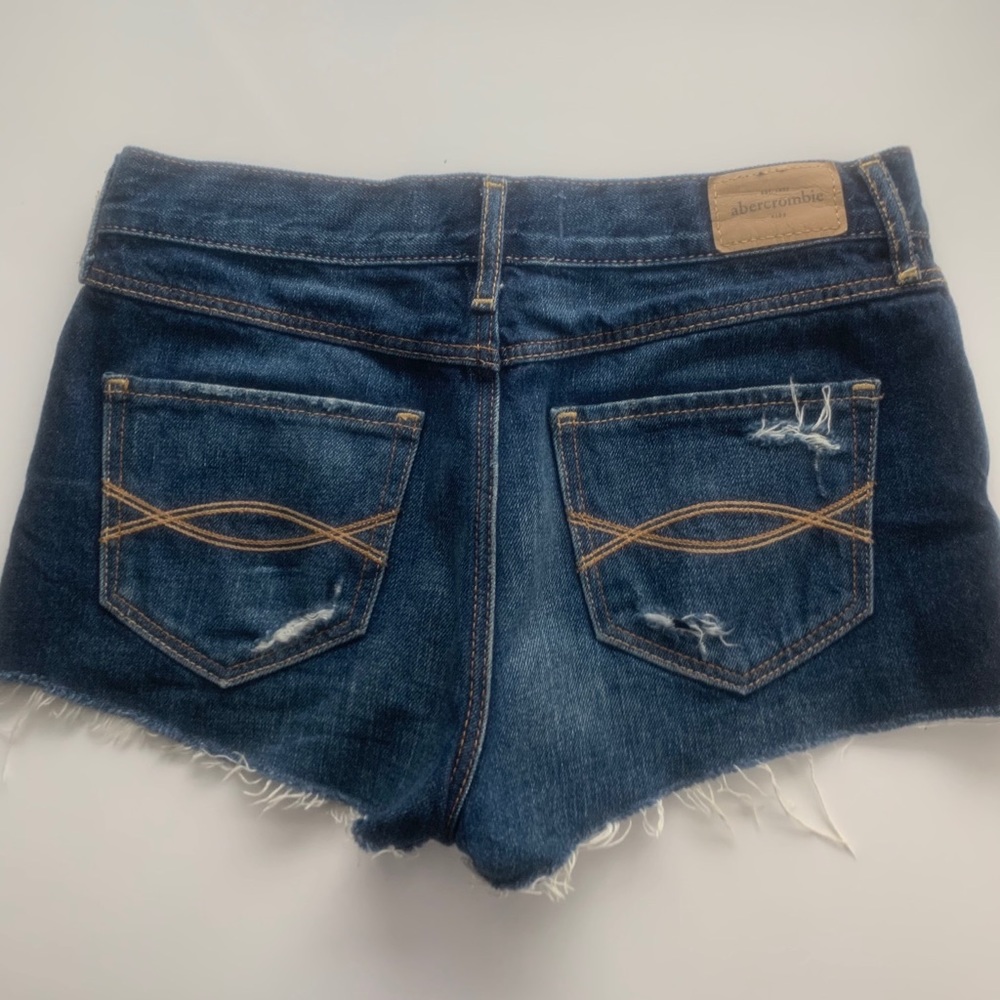 High Rise Denim Shorts - Picture 3 of 4
